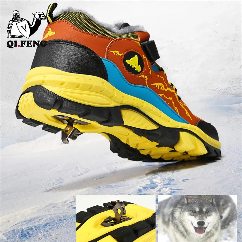Winter Kids Snow Shoes Children Hiking Shoes Walking Climbing Sneakers Leather Comfortable Nonslip Teenagers Casual Sport Boots
Winter Kids Snow Shoes Children Hiking Shoes Walking Climbing Sneakers Leather Comfortable Nonslip Teenagers Casual Sport Boots