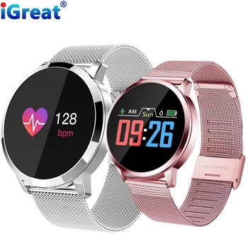 iGreat Q8 Smart Watch Men Color Screen Fitness Tracker Heart Rate monitor Sleep monitoring Call Reminder sport women Smartwatch
iGreat Q8 Smart Watch Men Color Screen Fitness Tracker Heart Rate monitor Sleep monitoring Call Reminder sport women Smartwatch