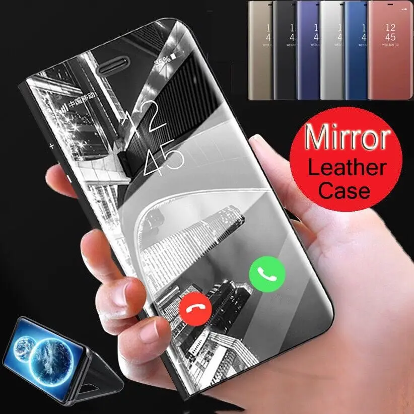 Mirror Smart Case For Samsung Galaxy A01 A11 A21 A41 Cover View PU Leather Kickstand Flip Case For Samsung Note 10 S10 Lite A41
Mirror Smart Case For Samsung Galaxy A01 A11 A21 A41 Cover View PU Leather Kickstand Flip Case For Samsung Note 10 S10 Lite A41
