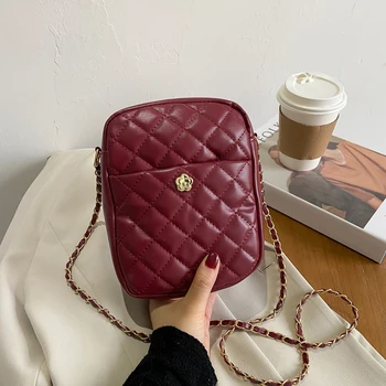 Lattice Pattern Small Shoulder Bags For Women 2020 Pu Leather Crossbody Female Chain Bag Mini Square Messenger Bags Phone Purse
Lattice Pattern Small Shoulder Bags For Women 2020 Pu Leather Crossbody Female Chain Bag Mini Square Messenger Bags Phone Purse