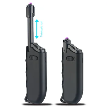 Telescopic Rod USB Charging Lighter Portable Flameless Windproof Electric Lighter Cigarette Lighter Metal
Telescopic Rod USB Charging Lighter Portable Flameless Windproof Electric Lighter Cigarette Lighter Metal