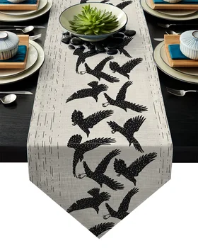 Crow Black Flying Bird Animal Illustration Table Runner Table Flag Home Party Decorative Tablecloth Table Runners
Crow Black Flying Bird Animal Illustration Table Runner Table Flag Home Party Decorative Tablecloth Table Runners
