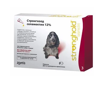 Zoetis stronghold drops for dogs weighing 10 to 20 kg against fleas, and scabies mites ear, helminths (red cap) Zoetis
Zoetis stronghold drops for dogs weighing 10 to 20 kg against fleas, and scabies mites ear, helminths (red cap) Zoetis