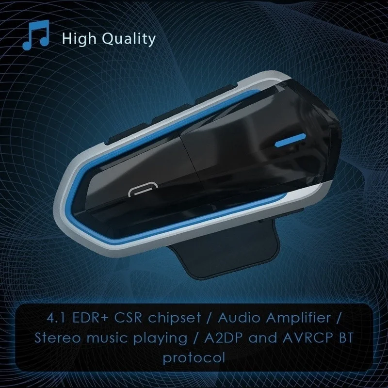 For New B35 waterproof Motorcycle Helmet Intercom Bluetooth 4.1 Headset Interphone Motorcycle Accessories
For New B35 waterproof Motorcycle Helmet Intercom Bluetooth 4.1 Headset Interphone Motorcycle Accessories