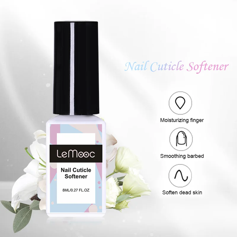 LEMOOC 8ml Dead Skin Remover Nail Cuticle Softener Nail Care Polish Semi Transparent Smoothing Barbed Nail Varnish Nail Art Tool
LEMOOC 8ml Dead Skin Remover Nail Cuticle Softener Nail Care Polish Semi Transparent Smoothing Barbed Nail Varnish Nail Art Tool