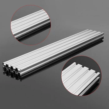 2080 T-Slot Aluminum Profiles Extrusion Frame CNC Metals Custom Machine Frames 350mm 500mm Length For Workstations Prototyping
2080 T-Slot Aluminum Profiles Extrusion Frame CNC Metals Custom Machine Frames 350mm 500mm Length For Workstations Prototyping