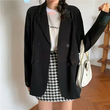 Thin Women Solid Sunscreen Brief Coats Summer New Lapel Loose Office Lady Thin OL Tops Streetwear All Match Blazers
Thin Women Solid Sunscreen Brief Coats Summer New Lapel Loose Office Lady Thin OL Tops Streetwear All Match Blazers