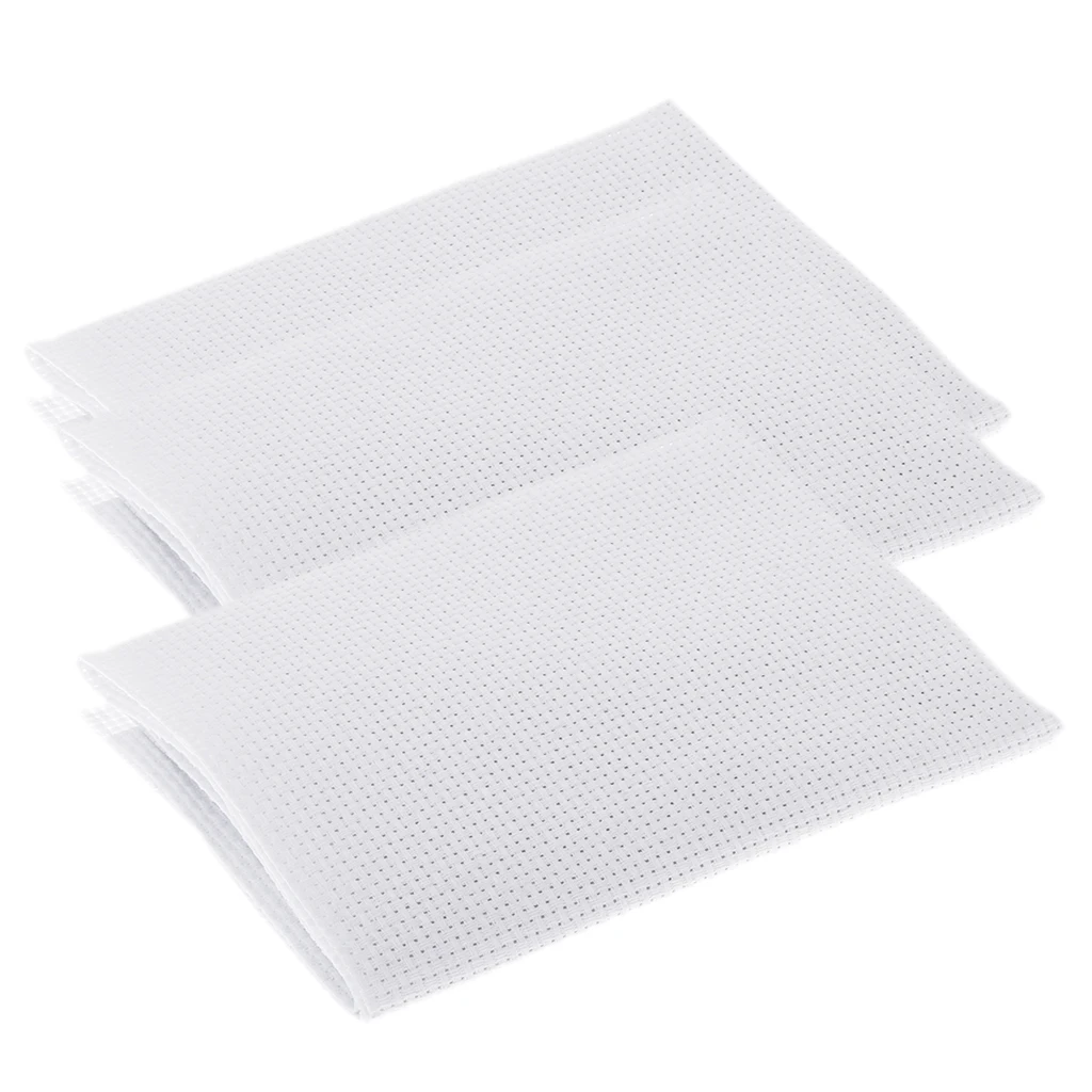 3Pcs White 14 Count 14CT Cross Stitch Cloth Aida Fabric/Canvas 30 x 45cm 3Pcs White 14 Count 14CT Cross Stitch Cloth Aida Fabric/Canvas 30 x 45cm