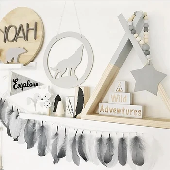 Ins Feather String Wall Hanging Ornament Nordic Baby Bed Kids Room Decoration Nursery Decor Photo Prop Party Banner Wall Jewelry
Ins Feather String Wall Hanging Ornament Nordic Baby Bed Kids Room Decoration Nursery Decor Photo Prop Party Banner Wall Jewelry
