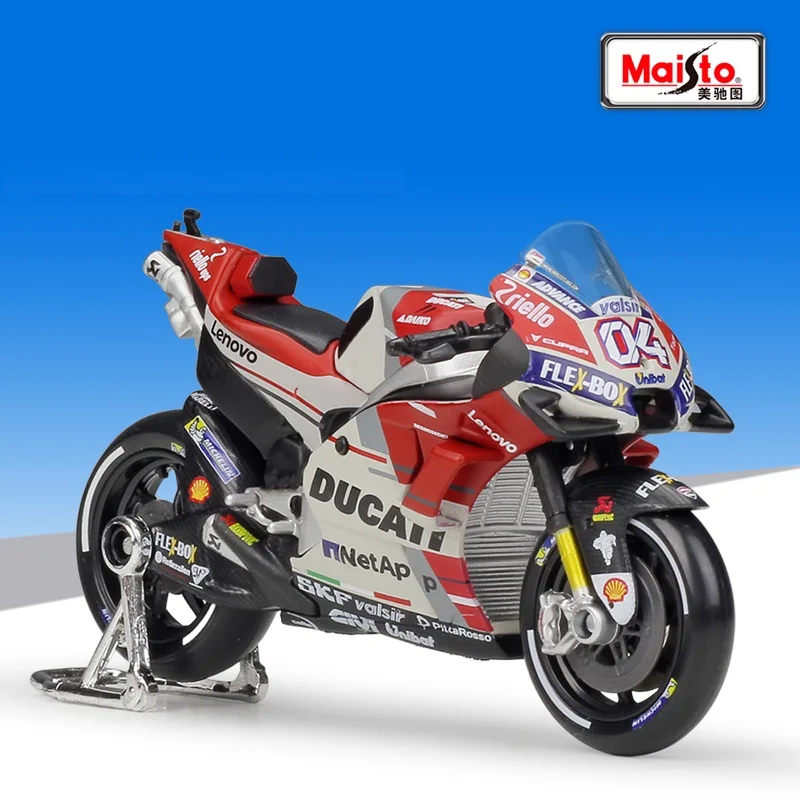 Maisto 1:18 MOTOGP 2018 Ducati Desmosedici GP18 #04 Andrea Dovizioso Bike Model