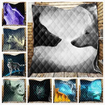 Personalized Wolf Printed Sherpa Blanket Couch Cover Travel Youth Bedding Velvet Plush Throw Blanket for bed Bedspread 
Personalized Wolf Printed Sherpa Blanket Couch Cover Travel Youth Bedding Velvet Plush Throw Blanket for bed Bedspread