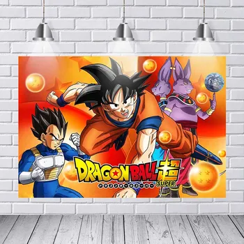 Dragon Ball Kakarotto Goku Custom Photo Studio Backdrop Background Vinyl Photo Background Studio Backdrop Vinyl Custom