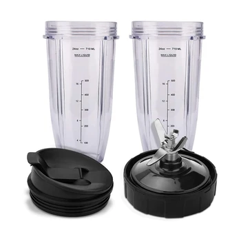for Ninja Replacement Parts 7 Fins Extractor Blades and 24OZ Ninja Blender Cup with Sealing Lid,for Nutri Ninja Auto IQ
for Ninja Replacement Parts 7 Fins Extractor Blades and 24OZ Ninja Blender Cup with Sealing Lid,for Nutri Ninja Auto IQ