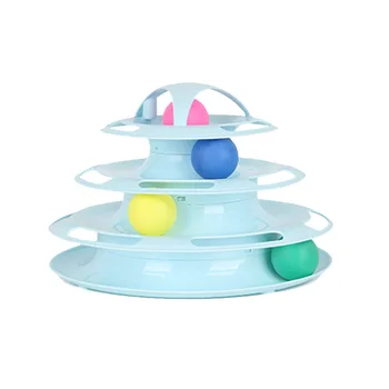 Pets Cat Toys Interactive Track Ball Toy Cats Fun Cat Game Intelligence Disc Cat for Toy Balls for Traning Cat Tower NN50WJ
Pets Cat Toys Interactive Track Ball Toy Cats Fun Cat Game Intelligence Disc Cat for Toy Balls for Traning Cat Tower NN50WJ