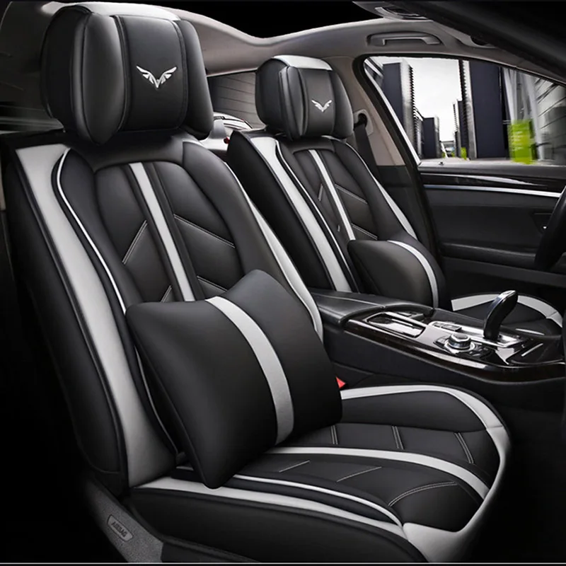 Кожаные чехлы на сиденья автомобиля Flash mat для Landrover Evoque RANGE ROVER Velar Discovery 3/4/5 Freelander 2