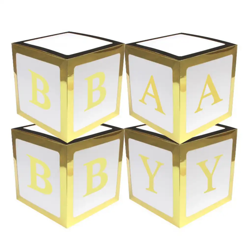 party decor balloon box transparent cardboard box xmas gift nds