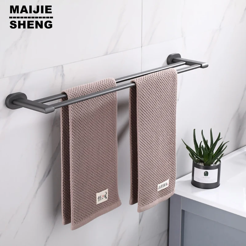 Bathroom Gun Dust Towel Rack Wall-Mounted Toilet Space Brass Towel BarStorage Rail Shelf Bathroom Accessories
Bathroom Gun Dust Towel Rack Wall-Mounted Toilet Space Brass Towel BarStorage Rail Shelf Bathroom Accessories