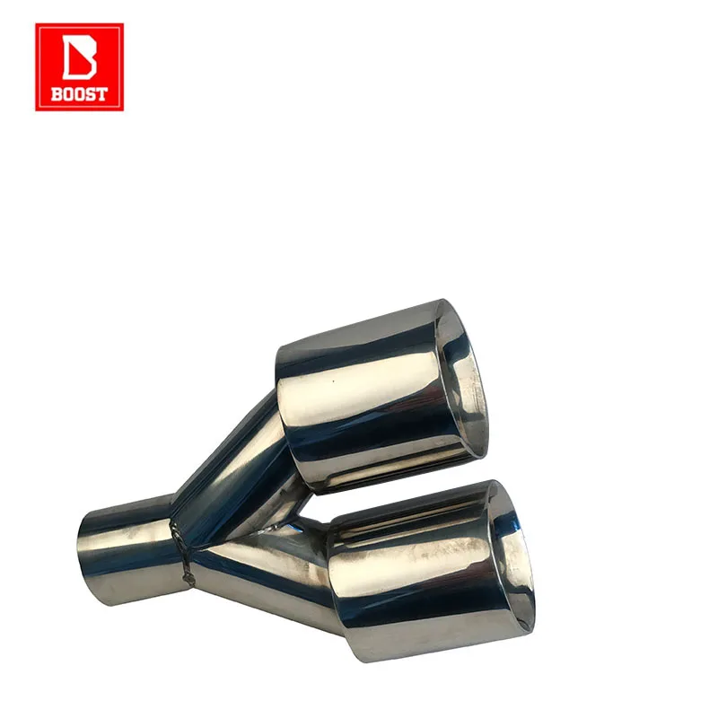 New 25cm High Quality Long Car Exhaust Pipe Muffler Tail Pipe Outlet Nozzle End Universal Stainless Steel Double Outlet End
New 25cm High Quality Long Car Exhaust Pipe Muffler Tail Pipe Outlet Nozzle End Universal Stainless Steel Double Outlet End