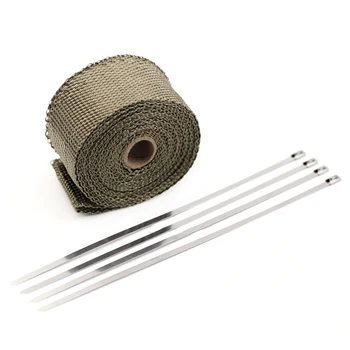 Exhaust Header Manifold Pipe Wrap Tape For HONDA CRF450R CRF250R CRF150R CRF250X CRF450X CRF230F CRF Motorcycle Fireproof Cloth
Exhaust Header Manifold Pipe Wrap Tape For HONDA CRF450R CRF250R CRF150R CRF250X CRF450X CRF230F CRF Motorcycle Fireproof Cloth