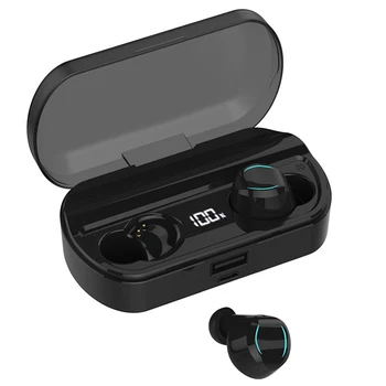 T33 Wireless Earbuds Bluetooth 5.0 Earphone Deep Bass Stereo In-Ear Built-in High Quality Microphone for Sports Running Earphone
T33 Wireless Earbuds Bluetooth 5.0 Earphone Deep Bass Stereo In-Ear Built-in High Quality Microphone for Sports Running Earphone