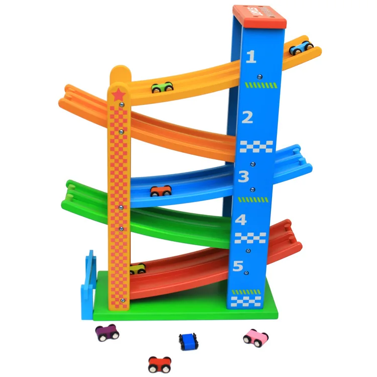 CHILDREN'S Toy Large Size Wooden Five-Tier Double Camera Track hua xiang che Wood Slide Speed Coaster Children'S Educational Toy
CHILDREN'S Toy Large Size Wooden Five-Tier Double Camera Track hua xiang che Wood Slide Speed Coaster Children'S Educational Toy