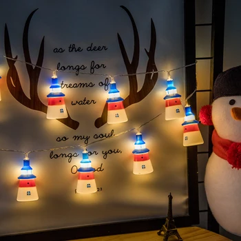 1.5M 10LED Lighthouse Shaped Navy Style Cute Light String 2 Modes Home Decorative Small Light String For Party Wedding Use
1.5M 10LED Lighthouse Shaped Navy Style Cute Light String 2 Modes Home Decorative Small Light String For Party Wedding Use