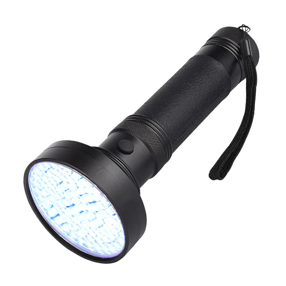 LED Purple Flashlight UV395nm Aluminum Alloy 78grip Diameter 35mm For Banknote Fluorescence Detection Pet Teaching Purple Light 
LED Purple Flashlight UV395nm Aluminum Alloy 78grip Diameter 35mm For Banknote Fluorescence Detection Pet Teaching Purple Light