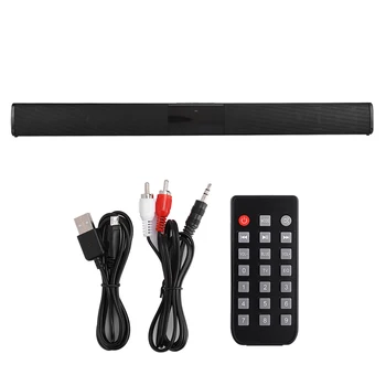BS-28B Bluetooth Speaker Wireless TV Stereo Strip Memory Card Soundbar (Remote Control with Battery)
BS-28B Bluetooth Speaker Wireless TV Stereo Strip Memory Card Soundbar (Remote Control with Battery)