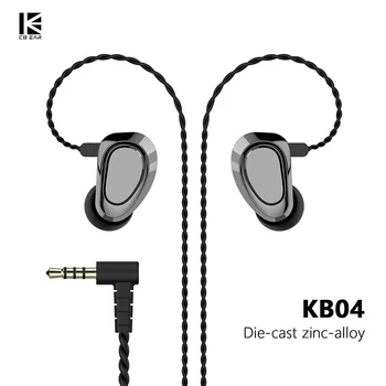KBEAR KB04 1BA+1DD Hybrid driver HIFI earphone Dj running earbud with 2 pin Cable Metal Earbud KBEAR KB04/KB10
KBEAR KB04 1BA+1DD Hybrid driver HIFI earphone Dj running earbud with 2 pin Cable Metal Earbud KBEAR KB04/KB10