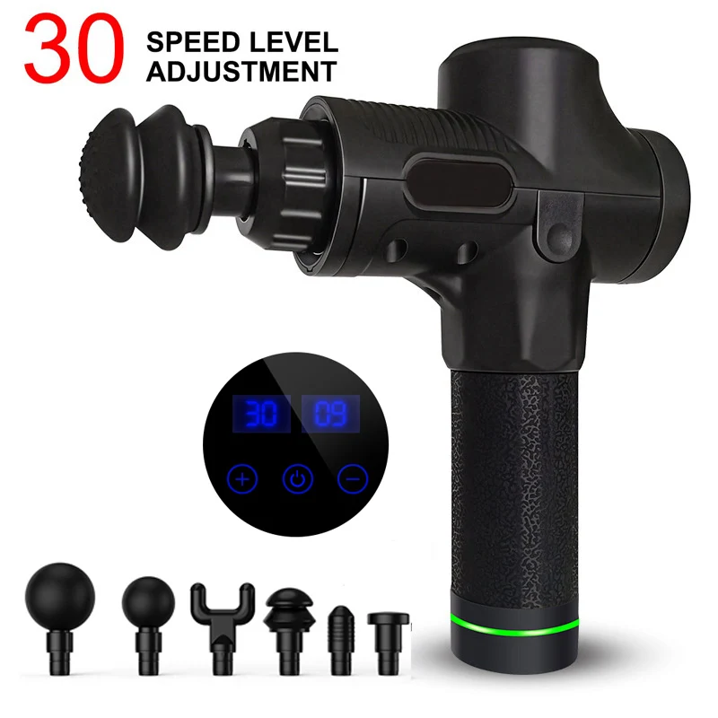 Massage Gun Percussion Massage gun Muscle Relaxation Muscle Massager Provides Full Body Pain Relief Powerful 6 Massage Heads
Massage Gun Percussion Massage gun Muscle Relaxation Muscle Massager Provides Full Body Pain Relief Powerful 6 Massage Heads