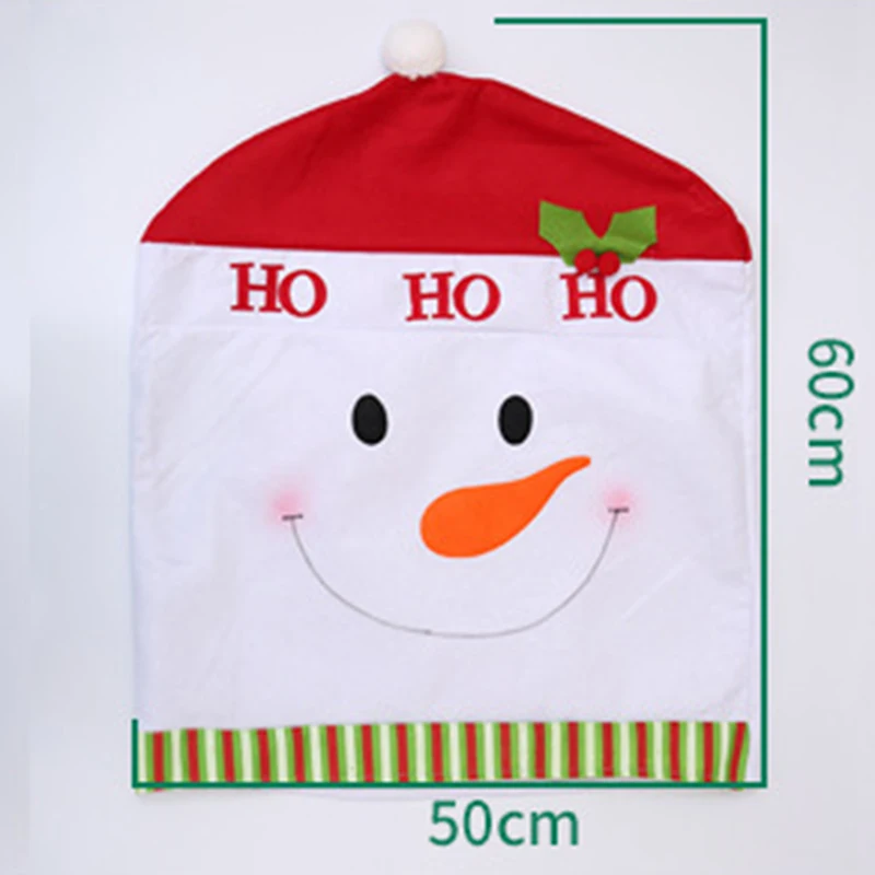 Decorative Detachable Chair Cover Christmas Santa Snowman Deer Dinner Table Christmas Decor Enfeites De Natal
Decorative Detachable Chair Cover Christmas Santa Snowman Deer Dinner Table Christmas Decor Enfeites De Natal