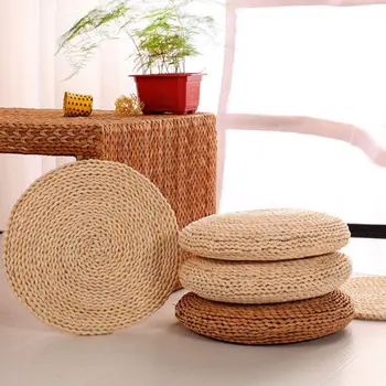 30/40/45/50/60cm Round Natural Weave Straw Handmade Pillow Floor Yoga Seat Mat Thickening Chair Tatami Meditation Window Cushion
30/40/45/50/60cm Round Natural Weave Straw Handmade Pillow Floor Yoga Seat Mat Thickening Chair Tatami Meditation Window Cushion