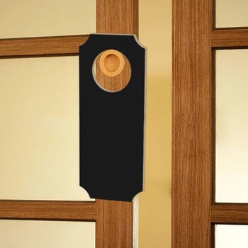Creative Door Hanging Double-Sided Small Blackboard Hotel Signage Prompt Board Wooden Crafts Home Decoration Blackboard Pendant
Creative Door Hanging Double-Sided Small Blackboard Hotel Signage Prompt Board Wooden Crafts Home Decoration Blackboard Pendant