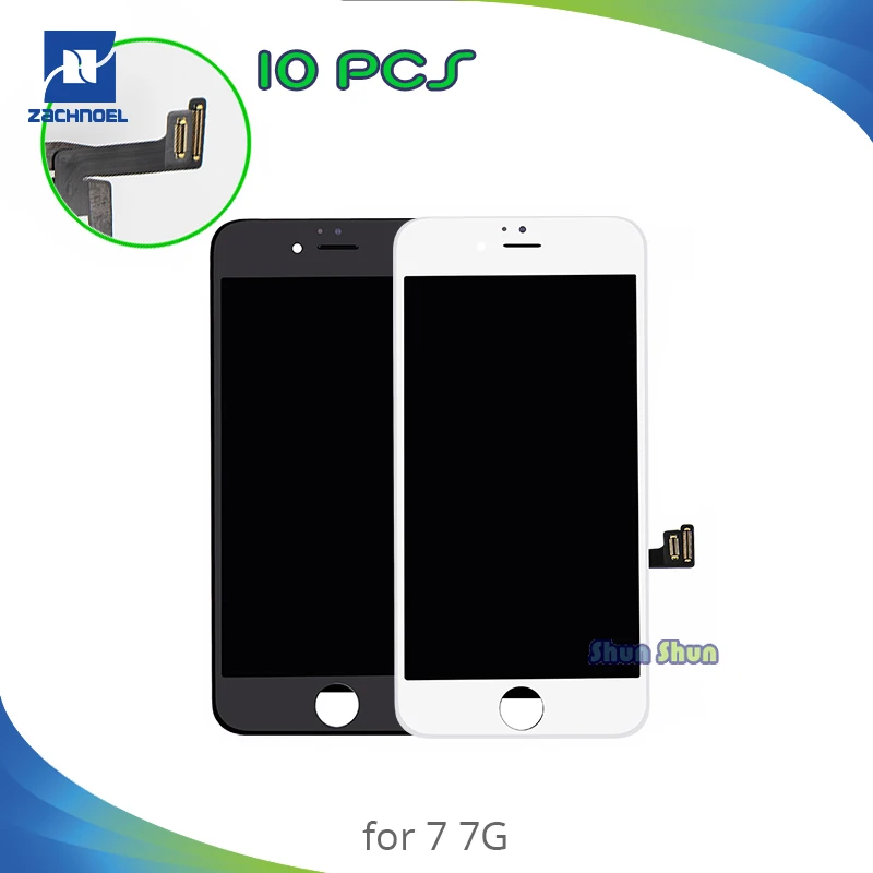 10pcs AAA Grade 7 7plus Full LCD for iPhone 7 7g Plus LCD Display with Touch Screen Digitizer Assembly Replacement Parts
10pcs AAA Grade 7 7plus Full LCD for iPhone 7 7g Plus LCD Display with Touch Screen Digitizer Assembly Replacement Parts