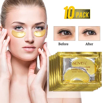 10 Pair Gold Crystal Collagen Eye Mask Eye Patches For Eye Care Dark Circles Remove Anti-Aging Wrinkle Eye Care Skin Care
10 Pair Gold Crystal Collagen Eye Mask Eye Patches For Eye Care Dark Circles Remove Anti-Aging Wrinkle Eye Care Skin Care