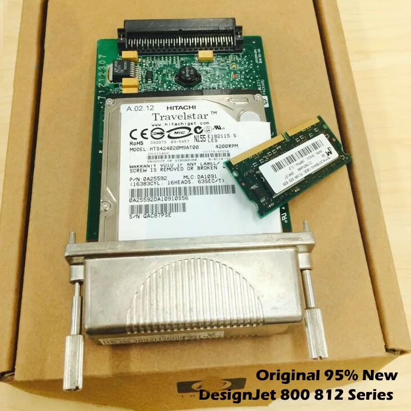 Оригинальный Для HP DesignJet 800 812 GL2 карты форматирования с жестким диском C7769-60143