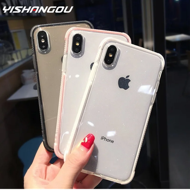 YISHANGOU Transparent Clear Silicon Phone Case For iPhone 11 X XR XS Max 5 5S SE 6 6S 7 8 Plus Bling Star Dot Pattern Soft Cover
YISHANGOU Transparent Clear Silicon Phone Case For iPhone 11 X XR XS Max 5 5S SE 6 6S 7 8 Plus Bling Star Dot Pattern Soft Cover