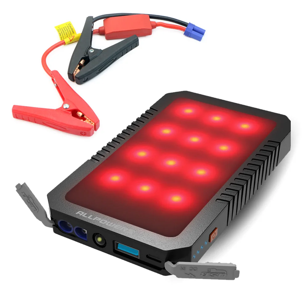ALLPOWERS Power Bank Charging for iPhone iPad Samsung Mobile Phones Cellphone Portable Car Jump Starter Car Booster
ALLPOWERS Power Bank Charging for iPhone iPad Samsung Mobile Phones Cellphone Portable Car Jump Starter Car Booster