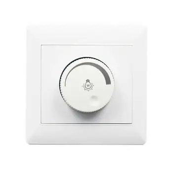 New 100W 220V Dimmer Switch 86 Type Concealed Installation LED Dimming Controller For Dimmable Ceiling Light Downlight Spotlight
New 100W 220V Dimmer Switch 86 Type Concealed Installation LED Dimming Controller For Dimmable Ceiling Light Downlight Spotlight