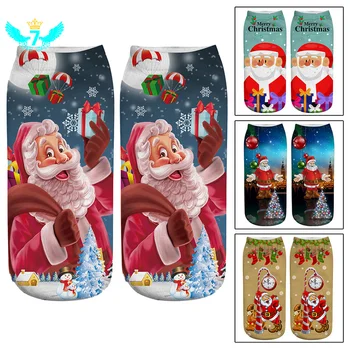 Unisex Christmas Socks Women's 3D Cartoon Print Funny Socks Cotton Crazy Cute Novelty Skarpetki Ankle Socks Streetwear TOA
Unisex Christmas Socks Women's 3D Cartoon Print Funny Socks Cotton Crazy Cute Novelty Skarpetki Ankle Socks Streetwear TOA