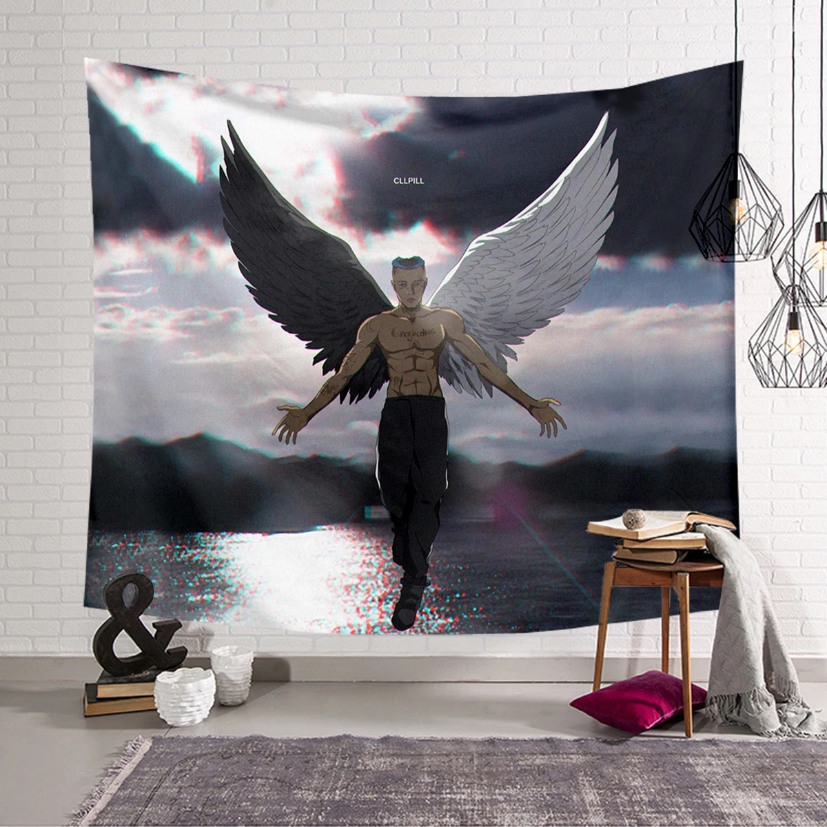 Angel Pattern Funny cartoon Blanket Tapestry 3D Printed Tapestrying Rectangular Home Decor Wall Hanging style-3
Angel Pattern Funny cartoon Blanket Tapestry 3D Printed Tapestrying Rectangular Home Decor Wall Hanging style-3