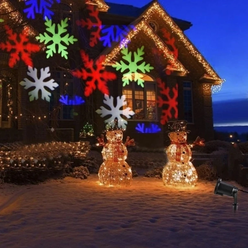 Promotion! Decoration LED Snowflake Projector Light Multicolor Snowflake Outdoor Waterproof Landscape Lamp(EU Plug)
Promotion! Decoration LED Snowflake Projector Light Multicolor Snowflake Outdoor Waterproof Landscape Lamp(EU Plug)