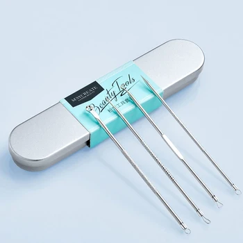Hot Sale Premium Blackhead Needles Comedone Acne Pimple Blemish Treatments Extractor Remover Face Skin Care Tool Kit New Arrival
Hot Sale Premium Blackhead Needles Comedone Acne Pimple Blemish Treatments Extractor Remover Face Skin Care Tool Kit New Arrival