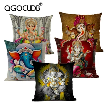 Elephant god cover for decorative pillows decoration Nordic side Scandinavian main side Elephant Wave pillow cover Cojin Nordico 
Elephant god cover for decorative pillows decoration Nordic side Scandinavian main side Elephant Wave pillow cover Cojin Nordico