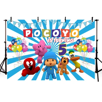 Vinyl Photography Backdrops Cartoon Pocoyo Birthday Party Background Colorful Balloons Photo Studio Photocall Photo Props
Vinyl Photography Backdrops Cartoon Pocoyo Birthday Party Background Colorful Balloons Photo Studio Photocall Photo Props