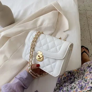 Mini PU Leather Crossbody Bags For Women 2020 Elegant Lady Shoulder Handbags Female Fashion Cross Body Chain Lattice Bag Bolso
Mini PU Leather Crossbody Bags For Women 2020 Elegant Lady Shoulder Handbags Female Fashion Cross Body Chain Lattice Bag Bolso