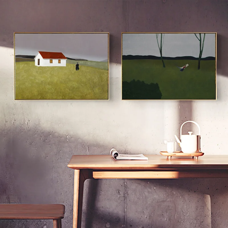Holiday Pastoral style Landscape Abstract Oil Painting Reproductions on Canvas Posters and Prints Wall Picture for Living Room
Holiday Pastoral style Landscape Abstract Oil Painting Reproductions on Canvas Posters and Prints Wall Picture for Living Room