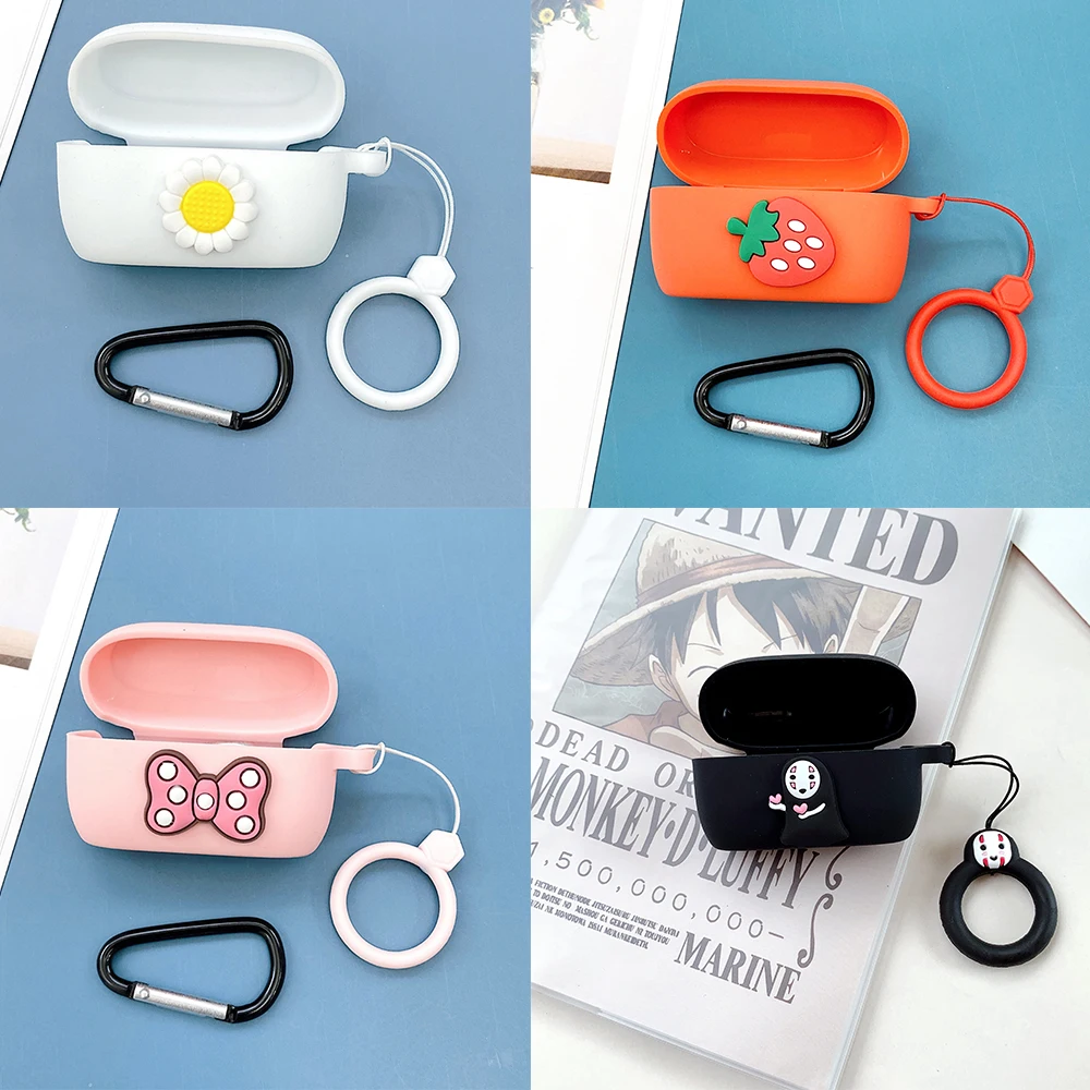 

Cute Silicone Cover for Jabra Elite 75T Case Wireless Headphone Box Girl Bluetooth Earphone Case Charging Box Shell Headset Bag