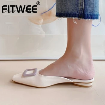 FITWEE Women Sandals Shoes Fashion Strap Toe Slippers Stylish Low Square Heels Shoes Women Solid Lady Footwear Size 33-40
FITWEE Women Sandals Shoes Fashion Strap Toe Slippers Stylish Low Square Heels Shoes Women Solid Lady Footwear Size 33-40