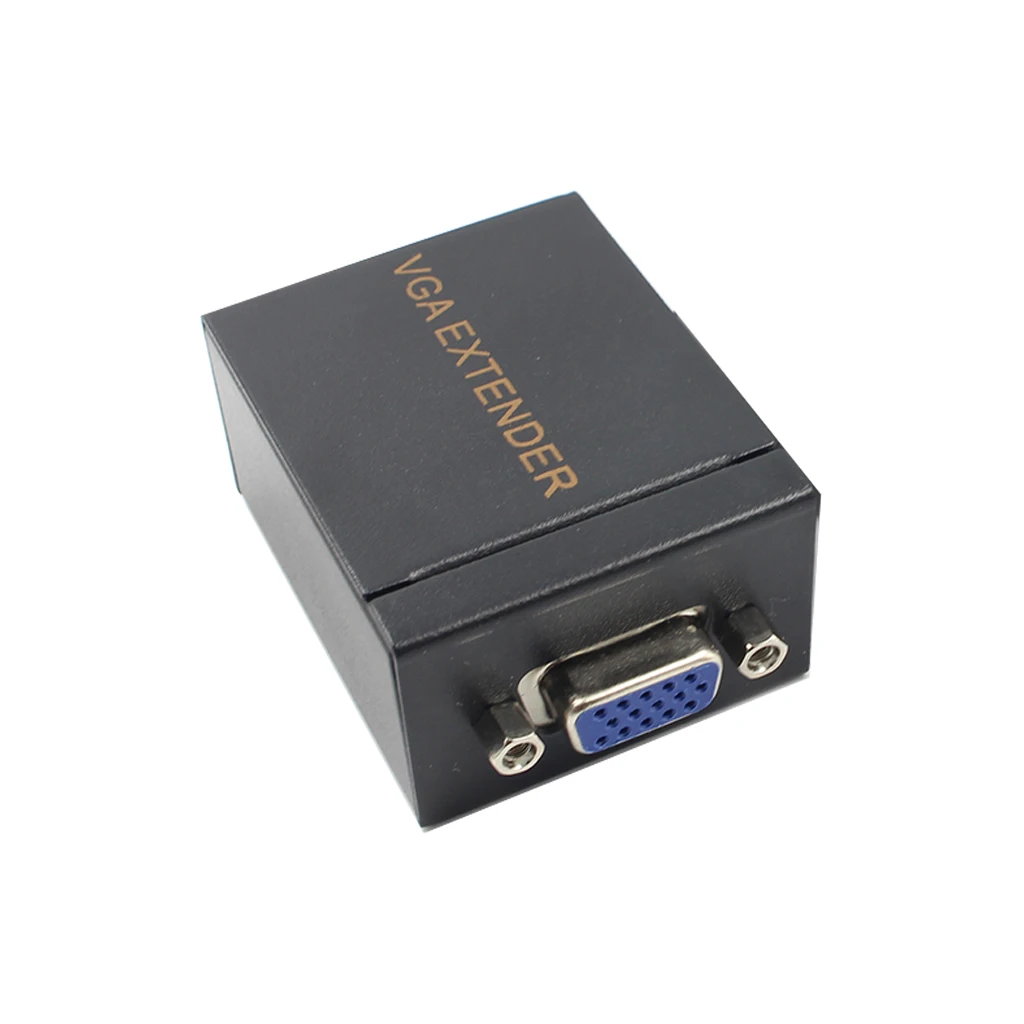 60M Single RJ45 Cat 5e/6 Network Cable Up To 60M VGA Signal Extender Repeater Adapter Support Full 3D 1080P
60M Single RJ45 Cat 5e/6 Network Cable Up To 60M VGA Signal Extender Repeater Adapter Support Full 3D 1080P